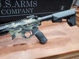 US Arms Company M4 UTAW Gen II Champion 223 Wylde Woodland Camo w/ Case - Image 12 of 17