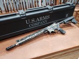 US Arms Company M4 UTAW Gen II Champion 223 Wylde Woodland Camo w/ Case - Image 2 of 17