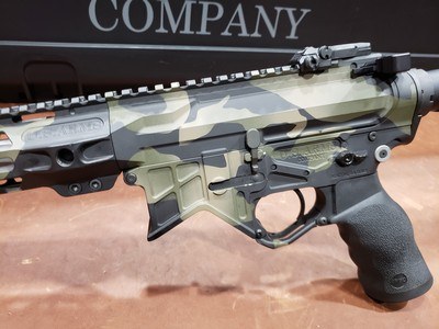 US Arms Company M4 UTAW Gen II Champion 223 Wylde Woodland Camo w/ Case - Image 13 of 17