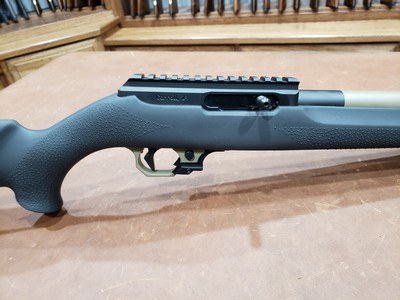 Volquartsen Superlite 22 LR Hogue Stock FDE Threaded - Image 5 of 11