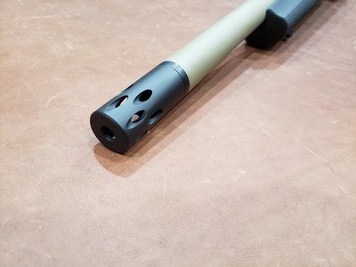 Volquartsen Superlite 22 LR Hogue Stock FDE Threaded - Image 11 of 11