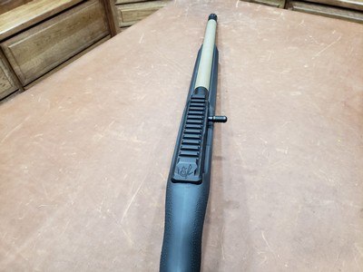 Volquartsen Superlite 22 LR Hogue Stock FDE Threaded - Image 4 of 11