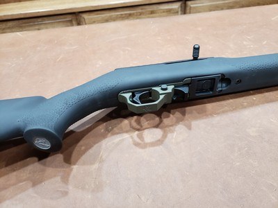 Volquartsen Superlite 22 LR Hogue Stock OD Green Threaded - Image 7 of 10