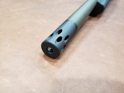 Volquartsen Superlite 22 LR Hogue Stock OD Green Threaded - Image 10 of 10