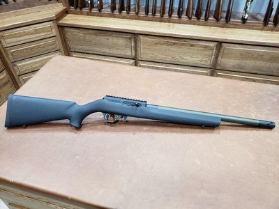 Volquartsen Superlite 22 LR Hogue Stock OD Green Threaded - Image 1 of 10
