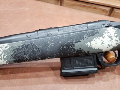 Weatherby 307 Range 22 Creedmoor 18 inch Threaded Carbon Fiber Barrel - Image 10 of 12