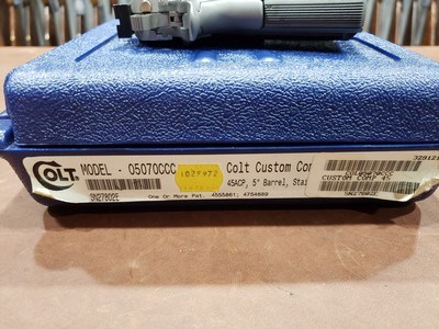 1997 Colt Custom Competition 1911 45 acp 5