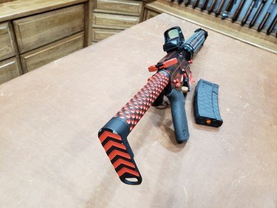 Spikes Tactical Hellbreaker AR15 5.56 NATO Left Hand w/ Holosun Optic - Image 5 of 14