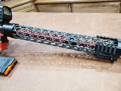 Spikes Tactical Hellbreaker AR15 5.56 NATO Left Hand w/ Holosun Optic - Image 9 of 14