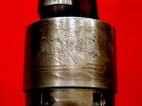 Colt 1860 Army Mfg.1863 Crisp, 100% Original Finish Barrel Protected Areas 40-60% Remaining, Original Buff Feathering, Mint Grips, Case Color, See Pix - 6 of 15