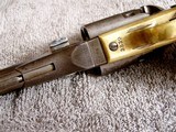 Colt 1860 Army Fluted Cylinder, All Matching, Mfg.1861 Clean Sharp Metal, Mint Grips, Mechanically As New - 6 of 14