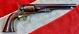 Colt 1860 Army .44 Manufactured Mid-1863-LOTS OF ORIGINAL BLUE Cylinder Scene 95%+, Mechanically Pefect, Cartouches - 1 of 15