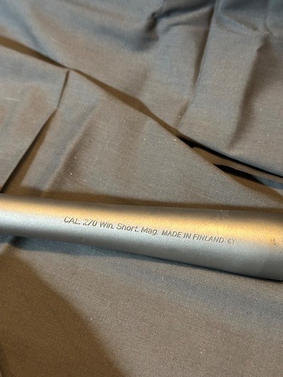 Tikka T3 270wsm barrel with brake