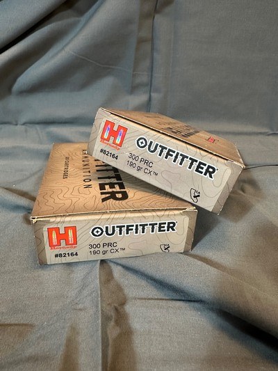 Hornady 300PRC 190gr CX Ammo