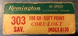Remington hi-speed 303 savage green box 20 rounds - 6 of 6