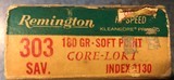 Remington hi-speed 303 savage green box 20 rounds - 5 of 6