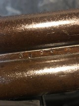 SH Harrington sxs 12 gauge Belgium Damascus double hammer - 6 of 14