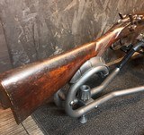 SH Harrington sxs 12 gauge Belgium Damascus double hammer - 5 of 14