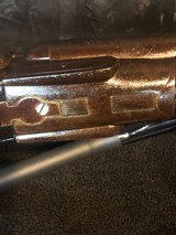 SH Harrington sxs 12 gauge Belgium Damascus double hammer - 10 of 14