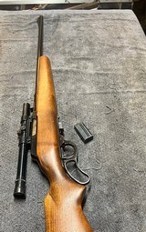 Marlin 56 22lr lever action w/ 2 mags & scope - 1 of 9
