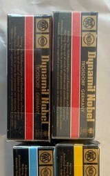 4 vintage boxes Dynamit Nobel 22lr made in Germany - 4 of 4
