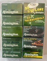 Lot of 10 vintage Remington 22, LR, Short & long