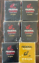 8 boxes federal hi power 28 gauge - 3 of 3
