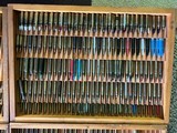 4 wooden ammo display trays with ammo - 5 of 7