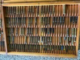 4 wooden ammo display trays with ammo - 2 of 7