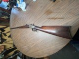 Winchester 1885 low wall 22 short octagon barrel
