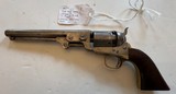 Colt 1851 Navy CT address octagon barrel made 1861