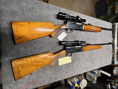 Pair of browning A5 12ga shotguns
