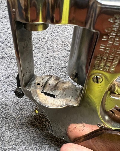 Smith and Wesson model 15-2 38 special nickel finish - Image 8 of 9