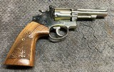 Smith and Wesson model 15-2 38 special nickel finish - Image 2 of 9