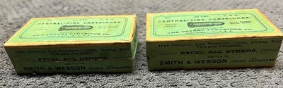 2 vintage full boxes Peters 32 S&W one sealed - Image 4 of 7