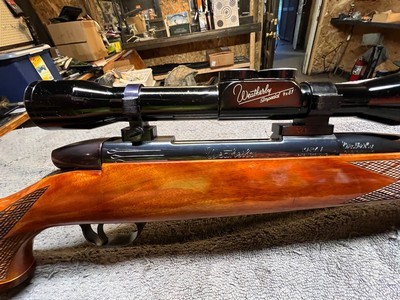 Left hand Weatherby Mark V 300wby German - Image 6 of 11