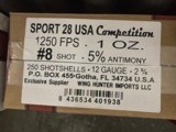 25 ROUNDS 12GA. ARMUSA SPORT-28 USA 1 OUNCE #8 COMPETITION SHOTSHELLS - 4 of 15
