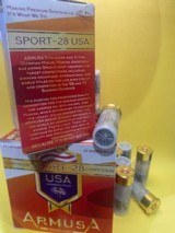 25 ROUNDS 12GA. ARMUSA SPORT-28 USA 1 OUNCE #8 COMPETITION SHOTSHELLS - 8 of 15
