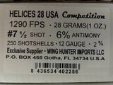 12 GA. ARMUSA H-28 HELICE (1 OZ.) #7.5 COMPETITION SHOTSHELLS (.46 CENTS X ROUND) - 5 of 20