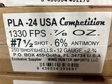 12 GA. ARMUSA PLA-24 USA 7/8 OUNCE #7.5 COMPETITION SHOTSHELLS (.39 CENTS X ROUND) - 5 of 20