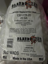 CB1078-20 (WAA20) CLAYBUSTER WADS - FACTORY NEW (500 X BAG) - 2 of 2