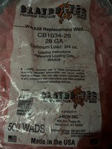 CB1034-28 (WAA28) CLAYBUSTER WADS - FACTORY NEW (500 X BAG) - 2 of 2