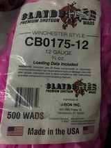 CB0175-12 (3/4 OZ.) CLAYBUSTER WADS - FACTORY NEW (500 X BAG) - 2 of 2
