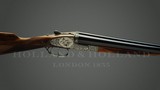 Holland & Holland 12 gauge 'Royal' Deluxe Model Side by Side Sidelock Ejector Shotgun with self opening with double triggers