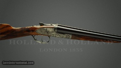 Holland & Holland pair of 20 gauge 'Royal Deluxe' Sidelock Ejector shotgun with 30 inch barrels