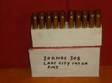 70 rnds of 308 assorted manufacturing ammo - 5 of 7