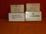 70 rnds of 308 assorted manufacturing ammo