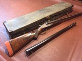 W.C. Scott Monte Carlo B 12 gauge - 2 BARREL SET 26" & 28" Steel & Damascus - 1 of 15