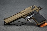 Magnum Research Desert Eagle Mark XIX Burnt Bronze 50 AE 6" Barrel - 1 of 2