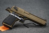 Magnum Research Desert Eagle Mark XIX Burnt Bronze 50 AE 6" Barrel - 2 of 2